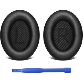 Meliya Replacement Earpads for Bose QuietComfort 35 & Quiet Comfort 35 II Headphones, Ear Pads Cushions with Soft Protein Leather and Noise Isolation Foam for Bose QC 35ii/35/25/15 QC2/Ae2 (Blue)