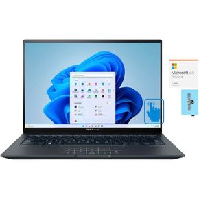 Asus Zenbook 14X Home & Business Captop (Intel I7-13700H 14-Core ، 16GB LPDDR5 4800MHz RAM ، 512GB PCIE SSD ، Intel Iris XE ، 14.5 '' ، 120 Hz Win 11 Pro)