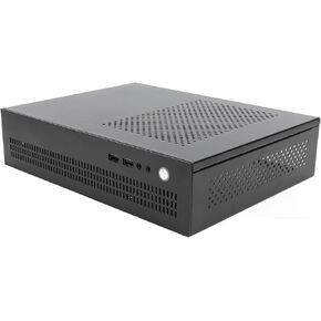 Small ITX Case,Micro ATX Case Mini Tower Support SSD 50mm CPU Cooler,PC Case with USB 2.0 Interface for Gaming Computer