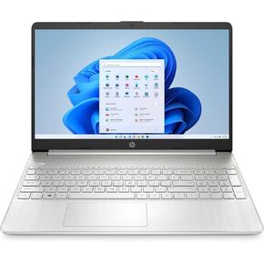 HP 15-DY200 Laptop, 2023, 15.6" 1920 x 1080 LED-Backlit, Intel Core i5-1135G7 4-Core, 8GB DDR4, 512GB SSD, Windows 11 Home, Wi-Fi 5, Bluetooth 5, 720p HD Camera, Natural Silver