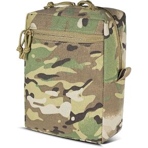 Tactical GP Wide/Tall Pouch,Molle General Purpose Pouches,Structured Horizontal/Vertical Utility Expanded Storage Bag in Saudi Arabia