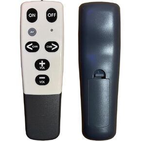 Big Button Universal TV Remote Control for Seniors, Easy to Use Alzheimers Dementia Products for Elderly with Guaranteed to Work with All Manufacturer Brands（Needs Original Remote to Program）