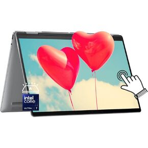 HP Envy x360 2-in-1 14 inch 2K Touchscreen Laptop, Intel 12-Core Ultra 7 155U, 16GB RAM, 1TB PCIe SSD, Backlit KB, Wi-Fi 6E, Fast Charge, Camera, Thunderbolt 4, HDMI, Win 11 Pro, w/BWE Accessories