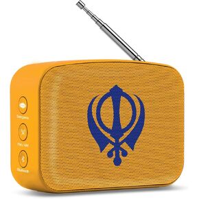 Carvaan Saregama Mini Gurbani - Bluetooth Speaker (Saffron Orange)