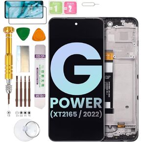Original LCD Display Assembly for Motorola Moto G Power (2022 Version) XT2165 Screen Replacement kit