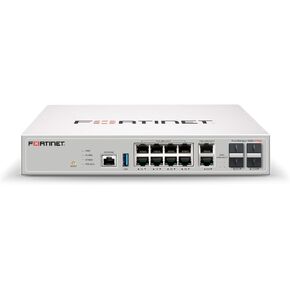 Fortinet FortiSwitch FS-110G-FPOE 8-Port Gigabit PoE+ Switch | 2 SFP Ports | Managed Network Switch with 130W PoE Power (FS-110G-FPOE)