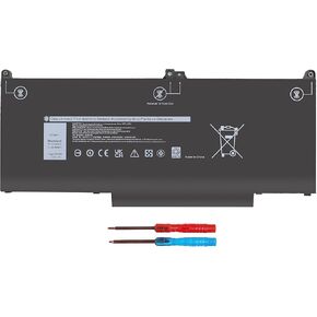 MXV9V Laptop Battery for Dell Latitude 5300 5310 7300 7400 E5300 E5310 E7300 E7400, Latitude 5300 5310 2-in-1, Inspiron 7300/7306 2-in-1 Black Series P96G P97G P99G P100G 5VC2M 829MX