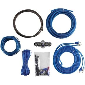 Raptor R2AK8 Bulk Series 8 Gauge R2 Amp Installation Kit - Blue