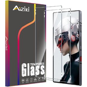 [2 Pack Screen Protector for Red Magic 9 Pro/Red Magic 9S Pro/Nubia Z60 Ultra Tempered Glass, 9H Hardness, Scratch-Resistant, Case Friendly, Bubble Free for Red Magic 9 Pro Tempered glass