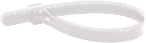 ESC Group -100PCS Releasable Cable Ties – Heavy-Duty, Adjustable & Reusable Zip Ties for Home, Office, or Outdoor Use – 8 Inch Premium Nylon Cable Ties (Natural) in Saudi Arabia