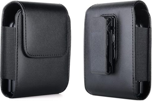 حافظة الهاتف الخليوي حزام دوارة الحزام العلبة PU PU LEATHER POUCH POUCH COPERS لـ Samsung Galaxy Z Flip 6/ z Flip 5/ z Flip 4/ z Flip 3 5G ، Motorola Razr+، Razr 40 50 Ultra ، Razr 2024 2023 2022 5G 2019 in Saudi Arabia