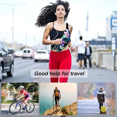 KAMO Fanny Pack, Waist Bag Sling Backpack Water Resistant Durable Polyester Small Waist Bag in Kuwait