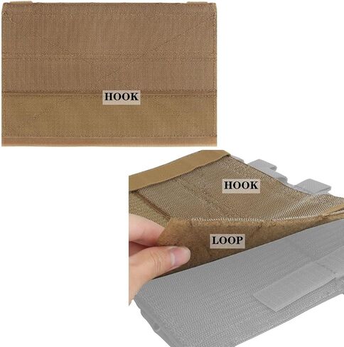 Loop Mounting Placard Platform Tactical Vest Expansion Panel with Hook Backing in Saudi Arabia