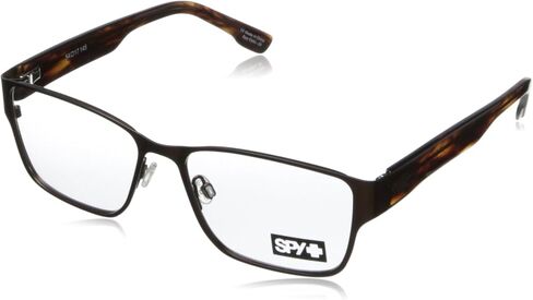 Spy Jett Rectangular Eyeglasses,Matte Black & Black Tiger,54 mm in Saudi Arabia
