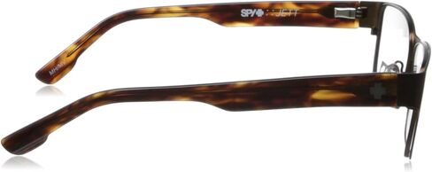 Spy Jett Rectangular Eyeglasses,Matte Black & Black Tiger,54 mm in Saudi Arabia