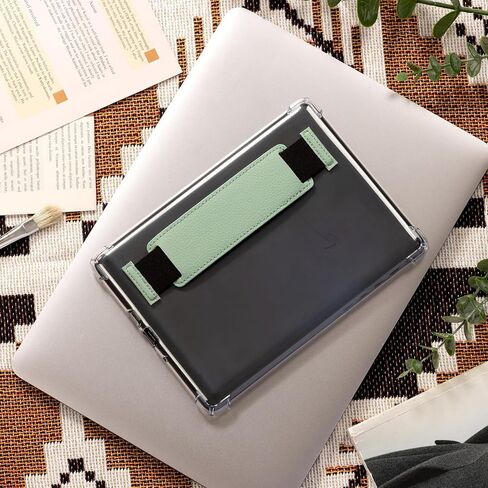 Cobak & Hand Strap Case Case لـ Kindle Paperwhite 12th Gen 2024 (7 ") و kindle Colorsoft Signature Edition (7")-غطاء خلفي خفيف الوزن ومقاوم للخدش in Saudi Arabia