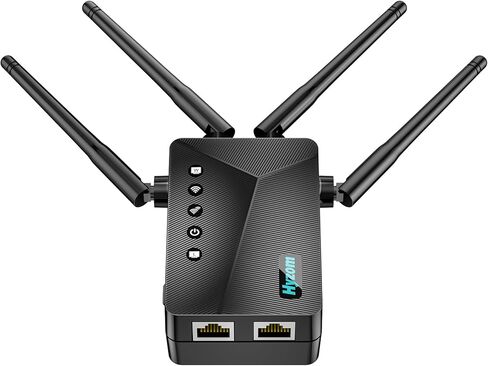 WiFi Extender Signal Booster, 2025 WiFi Booster Wireless Signal Repeater with Ethernet Port Covers up to 9000 sq.ft, Compatible with More Devices in Kuwait