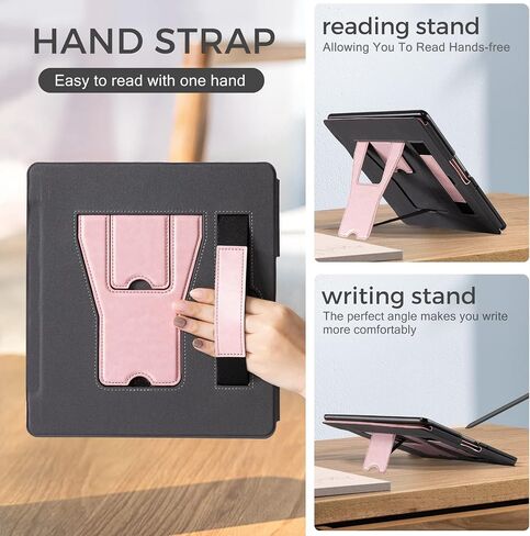 COBAK CASE for Kindle Scribe مع اثنين من زوايين المشاهدة - جميع الغطاء الجلدي PU الجديد مع Auto Sleep Wake ، حامل القلم ، ميزة حزام يدوية لـ Kindle Scribe 10.2 "2022 و 2024 تم إصدارها in Saudi Arabia