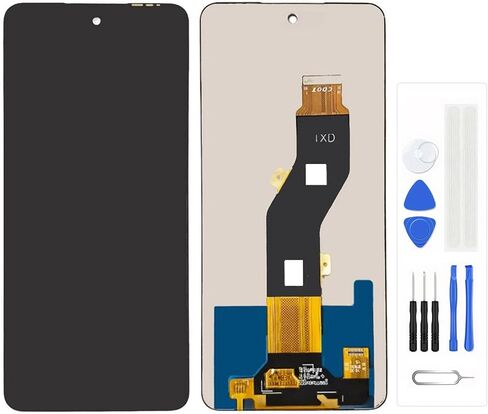 LCD Screen for Infinix Hot 40i X6528B Replacement LCD Display Touch Digitizer Assembly (Black) in Saudi Arabia