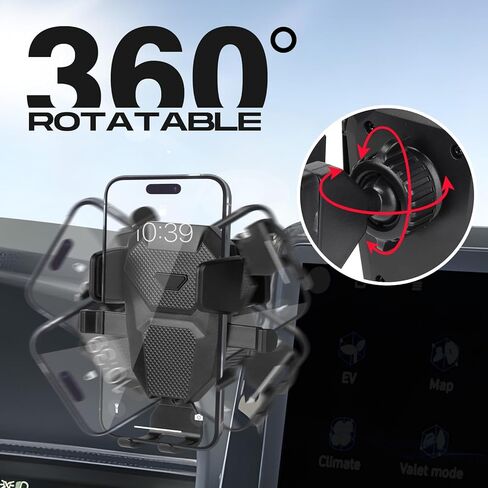 حامل هاتف السيارة لـ Hyundai Kona 2018-2023 ، MPS GPS Kona Phone Mount لشاشة 10.25 بوصة ، وقصة هاتف مستقر خالية من اليدين لجميع الهواتف in Kuwait