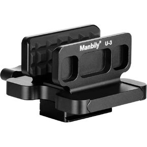 Manbily Shooting Rest Saddle for Hunting Shooting Stick Tripods Bipods Monopods Stand-Black(U-3)