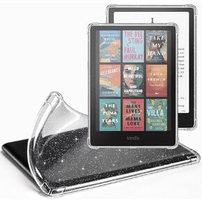 CoBak Clear Case for All-New Kindle Paperwhite 12th Gen 2024 (7") & Kindle Colorsoft Signature Edition (7") - Lightweight, Scratch-Proof Silicone Back Cover