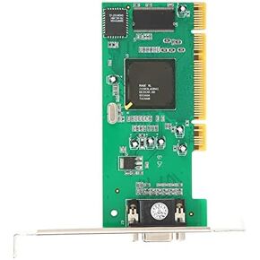 Sanpyl PCI VGA Graphics Card 8MB, 32Bit, Multi Display for Desktop Computer Accessories, ATI Rage XL Compatible