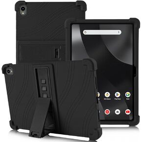 ATOOZ for Onn. 12.1 inch Tablet Pro Case 2024 (Model:100146663),Silicone Case for Onn 12.1 Tablet Pro with Stand (Black)