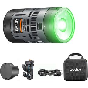 Godox RS60 LED Video Light, Bi-Color Led Monolight, Studio Light Supports DMX/APP Control for Studio Live Streaming Video Recording (RS60Bi) in Saudi Arabia