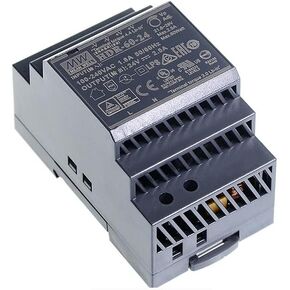 HDR-60-24 60W 24V Ultra Slim DIN Rail Power Supply for Industrial Control and Automation