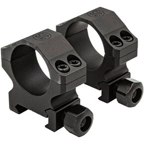 Sig Sauer Alpha1 1 Inch Tactical Hunting Shooting Durable Aluminum Powder Coated Mounting Scope Rings