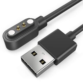 E ECSEM Charging Cable Compatible for WalkerFit M6 Ultra Smart Watch, High Speed Magnetic Replacement USB Charger Cord fits for WalkerFit M6 Ultra Smartwatch Accessories