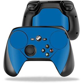 MightySkins Skin Compatible with Valve Steam Controller case wrap Cover Sticker Skins Solid Blue