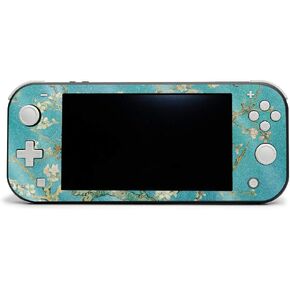 MightySkins Glossy Glitter Skin for Nintendo Switch Lite - Almond Blossom | Protective, Durable High-Gloss Glitter Finish | Easy to Apply, Remove, and Change Styles | Made in The USA