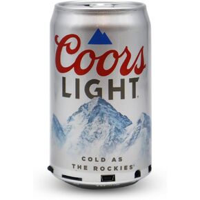 Gabba Goods Coors Light Can Shape Bluetooth Speaker, Portable Wireless Speaker with Bluetooth 5.0, AUX, USB Slot & TF Slot | Loud Bass Sound | Compact Design for Indoor & Outdoor Use & Travel