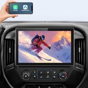 [2+64GB] Vratzn 11.5 inch Touch Screen Car Radio Stereo for Chevy Silverado GMC Sierra 2014-2018 with CarPlay Android Auto Bluetooth GPS