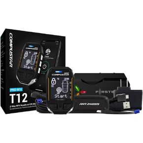 Compustar RFX-2WT12-SS 3-MILE 2-OWWAY LCD RF REMOTE + DR-X1 LTE DRON