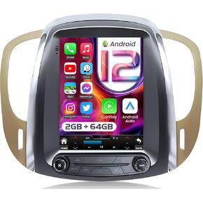 راديو سيارة لبيك لاكروس 2010-2013: 2G+64G ترقية 9.7 "1024 × 768 IPS شاش الشاشة ، و Android 12 رأس الدعم Carplay و Android Auto ، 5Gwifi GPS FM RDS BT SWC 1080P كاميرا احتياطية