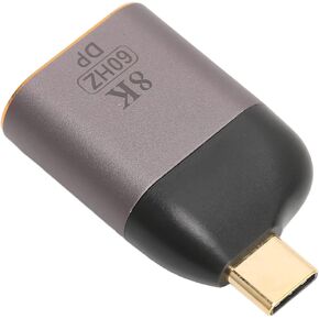 Acouto USB C to DisplayPort Adapter 8K@60Hz USB Type C to Adapter for Rift S OS X Book Pro for Dell XPS Pro 0 Adapter, USB Type C to Adapter for Rift 8K@60