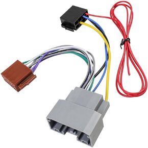 Radio Wiring Harness Kit 16PIN ISO Stereo Connector-22PIN Car Radio Wire Adapter for Jeep Compass Grand Cherokee Wrangler Dodge Grand Caravan Journey RAM Avenger Challenger Chrysler