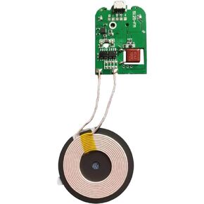 15W Qi Wireless Charger PCBA Circuit Board Coil Pad Charging for Micro USB Port DIY HLME01