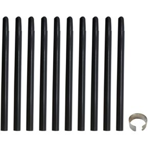 10-Pack Universal Replacement Standard Pen Nibs with Removal Ring Replacement for Intuos CTL-4100 / 4100WL ; CTL-6100 / 6100WL(2x Black)