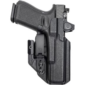 Tulster Oath IWB Holster fits: Glock 19 / 19X / 23/25 / 32/44 / 45 | Optic Compatible Inside The Waistband Appendix Concealed Carry Kydex Holster