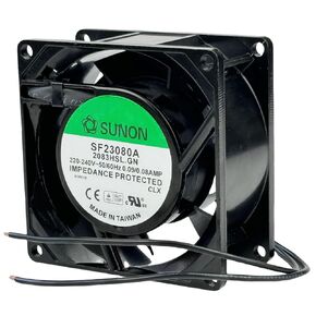 for SUNON SF23080A-2083HBL GN SF Series 2850 RPM 8038 0.09/0.08AMP 220-240V 50/60Hz Cabinet air Cooling Fan