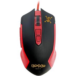 TKL Wired Mechanical Keyboard, One Piece Luffy, Touch Brown, Anti-Ghosting, Compatible with PC, Mac, PS5, Switch, Xbox Series X/S (QWERTY) (One Piece Keyboard)