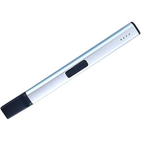 Electric Arc Lighter，USB Rechargeable Arc Lighter with Metal Body and Battery Indicator，Windproof Electric Plasma Lighter