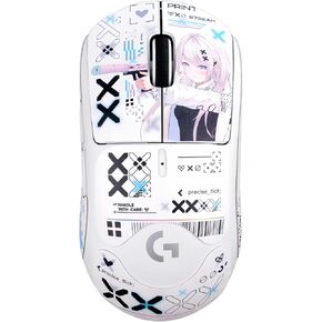 Mouse Grips Tape Full Coverage for Logitech G Pro X Superlight 1&2 Self-Adhesive, PreCut, Sweat-Resistant, Superlight Grips Professional Mice Upgrade Kit (PG-01, for G PRO X Superlight 1&2)