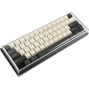 YMDK Mechanical Keyboard Dust Cover Keycap Lid Acrylic for 60% 61 64 Mechanical Keyboard