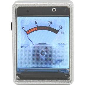 VU Meter, Voice Activated 1.3 Inch Display DC 5V VU Meter Level Amp 12 Kinds of Image Display for Amplifier