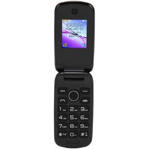 EBTOOLS Unlocked Cell Phone, Flip Mobile Phone for Seniors, Big , 1.77in Color Display Screen, Powerful Speaker, SOS Function, 2G GSM Dual SIM Card, for Elderly (US Plug)
